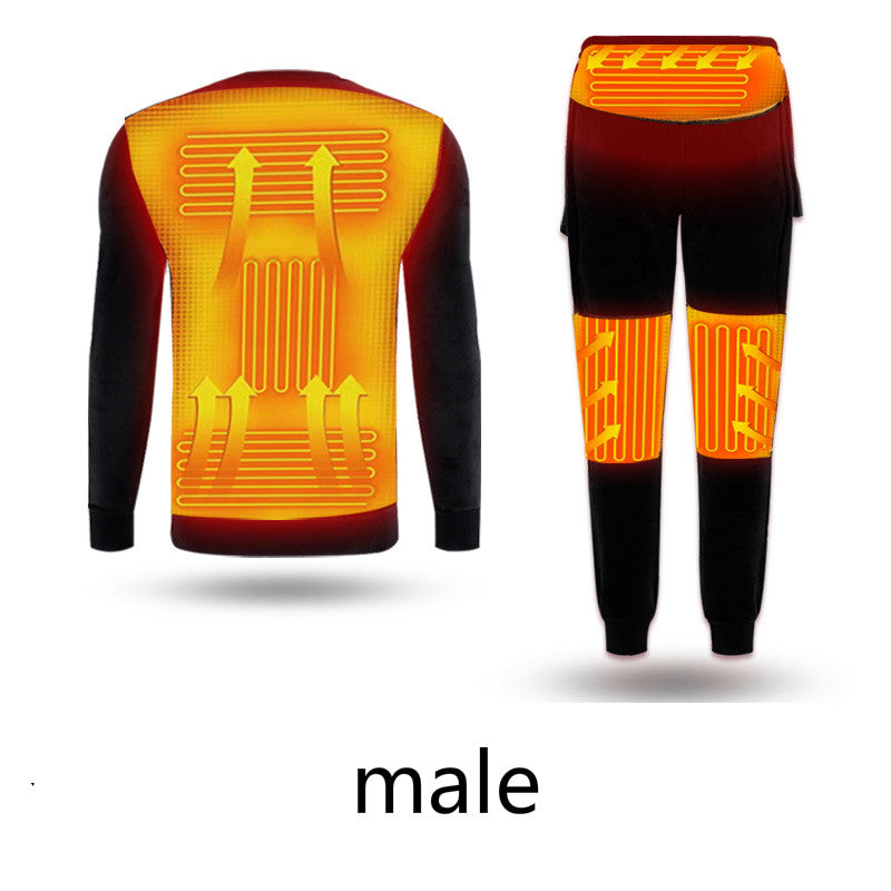 Graphene smart electric thermal underwear (Copy)-Winter Warmth Sports Outfitters