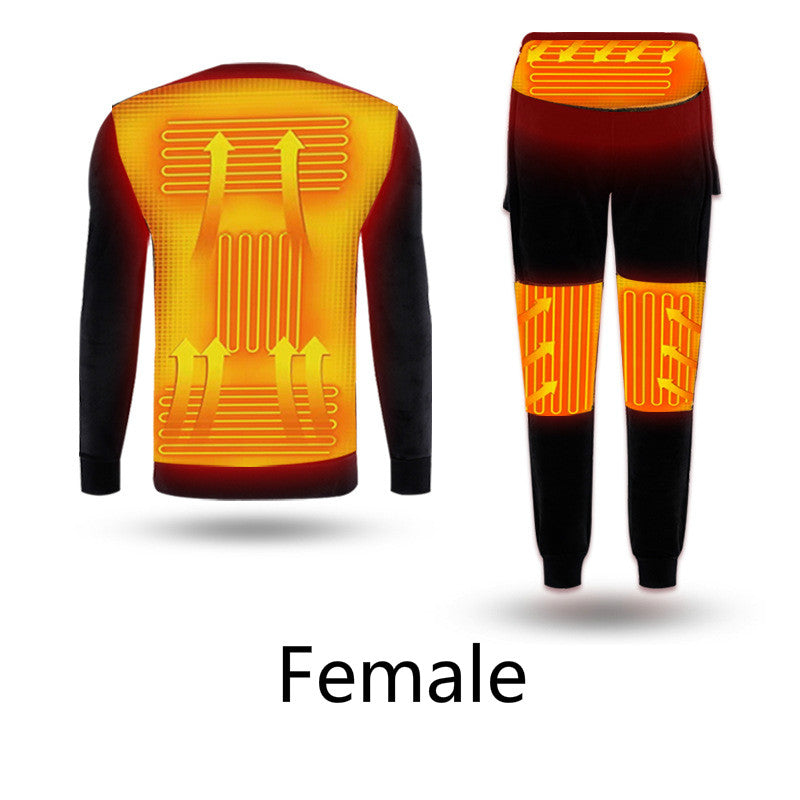 Graphene smart electric thermal underwear (Copy)-Winter Warmth Sports Outfitters