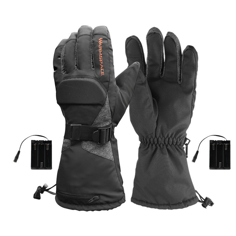 No. 5 battery thermostat heating and warm electric gloves