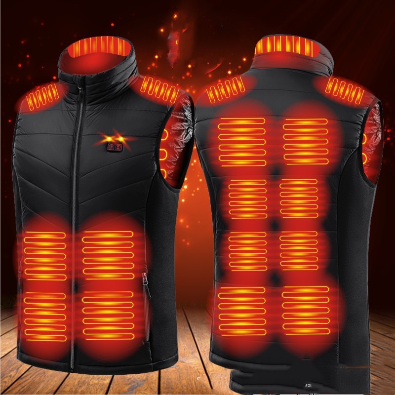 Men And Women Can Wear USB Heating Clothes Standing Collar Heated Horse Jacket (Copy)-Winter Warmth Sports Outfitters
