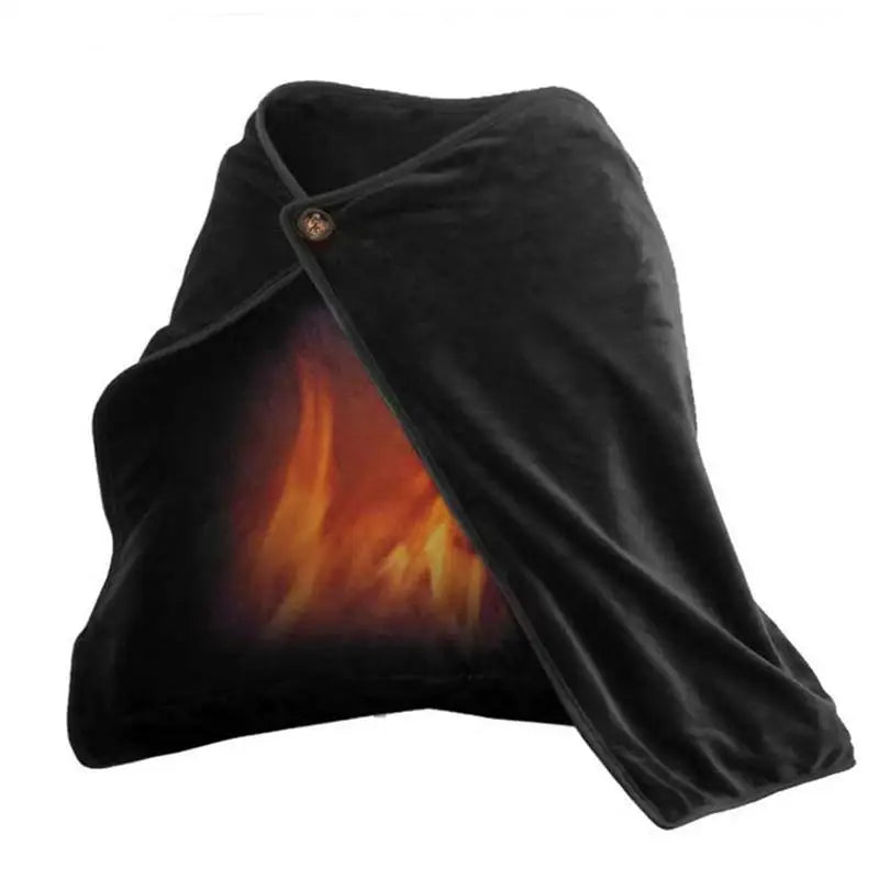 USB Electric Blanket Warm Heated Shawl 3 Heat Settings With Timing Function Electric Heating Blanket Wearable Soft Heating Blank (Copy)-Winter Warmth Sports Outfitters