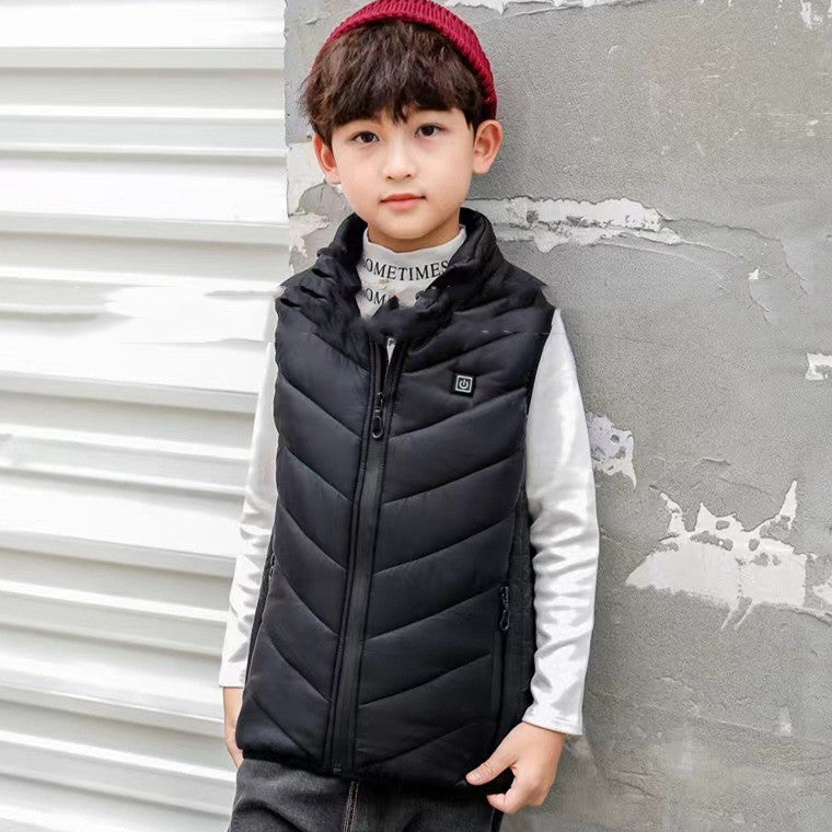 Children's Warm Heated Vest Intelligent Constant Temperature Heating (Copy)-Winter Warmth Sports Outfitters