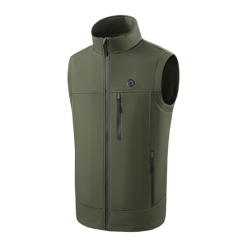 Heating Clothes Electric Heating Soft Shell Vest (Copy)-Winter Warmth Sports Outfitters