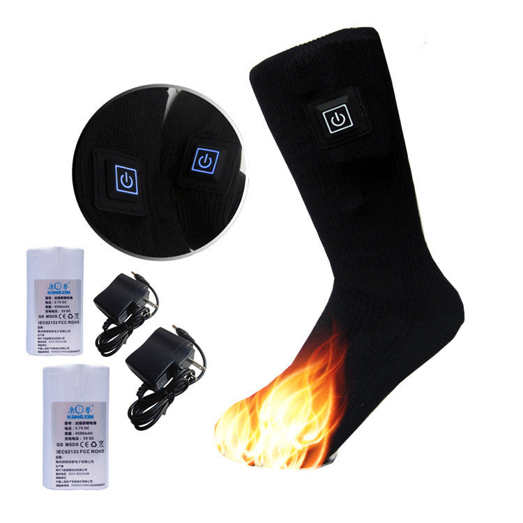 Double Thermal Heated Cotton Socks Toe Back Heat (Copy)-Winter Warmth Sports Outfitters