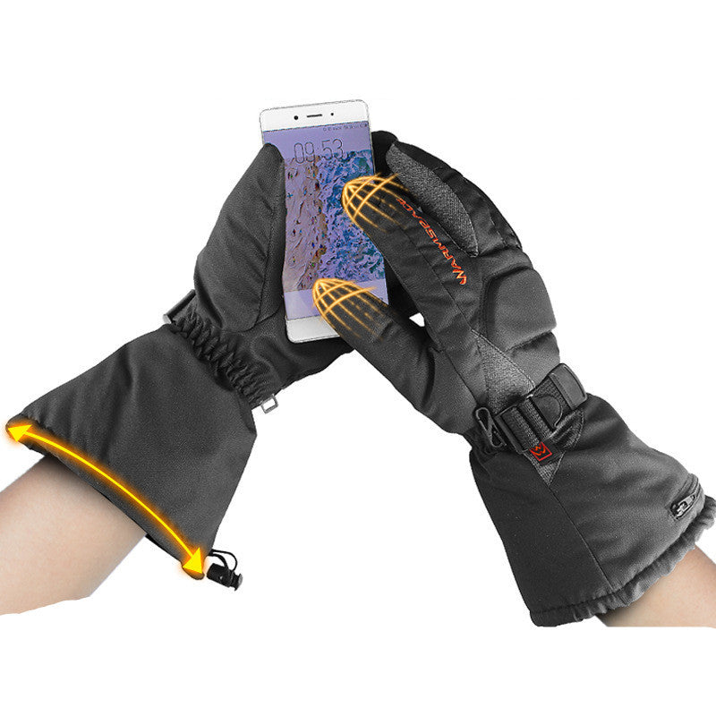 No. 5 battery thermostat heating and warm electric gloves