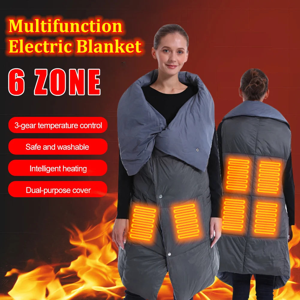 USB Heated Blanket Multifunction cushion blanket For Outdoor Warmth (Copy)-Winter Warmth Sports Outfitters